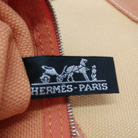 Hermès Tote bag Canvas in Beige