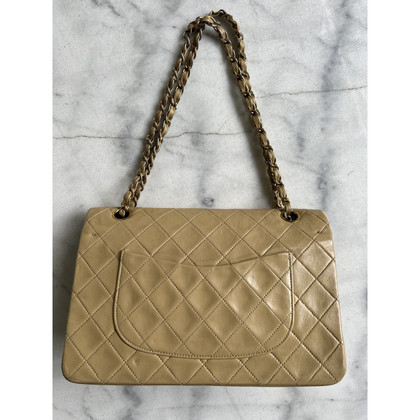 Chanel Classic Flap Bag Leather in Beige