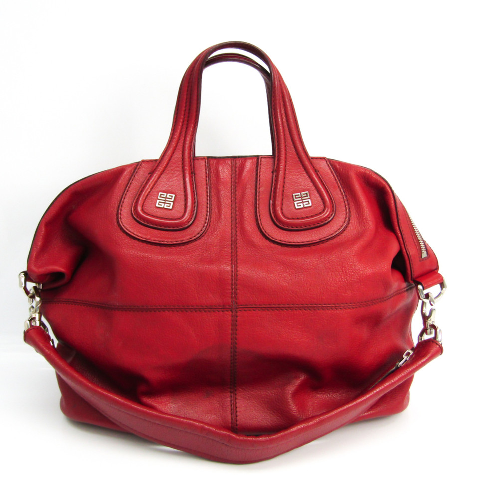 Givenchy Nightingale Leer in Rood