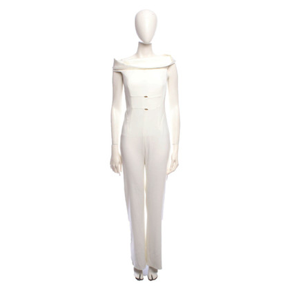 Galvan Trouser suit white