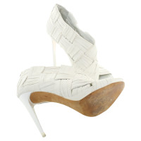 Baldinini pumps with woven leather
