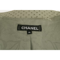 Chanel Jacket/Coat Cotton in Green