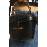 Palm Angels Travel bag Leather in Black