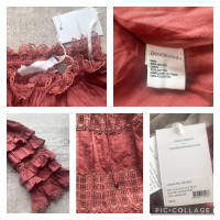 Zimmermann Kleid aus Baumwolle in Rosa / Pink