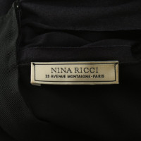 Nina Ricci Top in blu / nero