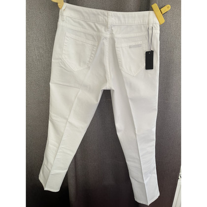 Prada Paire de Pantalon en Blanc