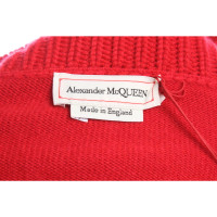 Alexander McQueen Maglieria in Cashmere in Rosso