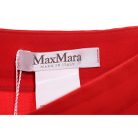 Max Mara Paio di Pantaloni in Rosso