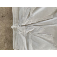Closed Hose aus Baumwolle in Weiß