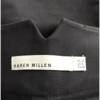 Karen Millen Trousers Cotton in Black