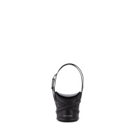 Alexander McQueen The Curve Micro Leather in Black