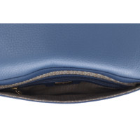 Aigner Shoulder bag Leather in Blue
