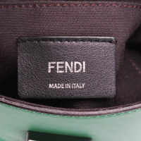 Fendi Back To School Backpack Leather in Green