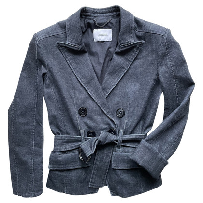 Dorothee Schumacher Jacket/Coat Jeans fabric in Black