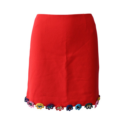 Mary Katrantzou Skirt Wool in Red