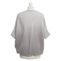 Repeat Cashmere Knitted pullover in grey