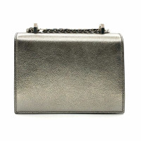 Alexander McQueen Four Ring Shoulder Bag Leer in Goud