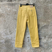 Armani Jeans Jeans Katoen in Geel