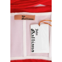 John Galliano Vestito in Rosso