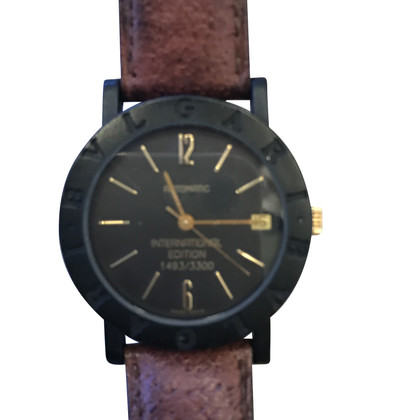 Bulgari Watch Leather in Brown