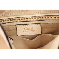 Chloé Faye Backpack Leather in Cream