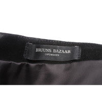Bruuns Bazaar Rock aus Leder in Schwarz