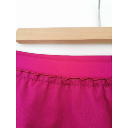 Red Valentino Skirt Cotton in Fuchsia