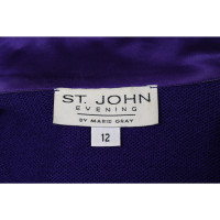 St. John Blazer in Violett