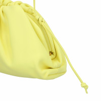Bottega Veneta Mini Pouch 22cm Leather in Yellow