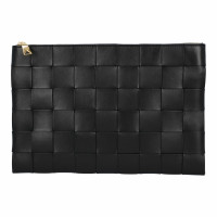 Bottega Veneta Clutch en Cuir en Noir