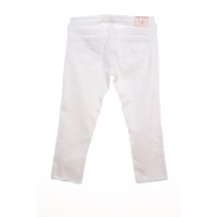 True Religion Jeans in Cotone in Bianco