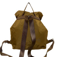Prada Backpack Cotton in Brown