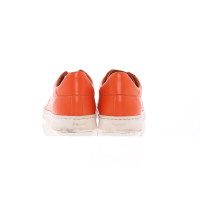 Bally Sneakers aus Leder in Orange
