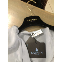 Lanvin Jacke/Mantel aus Seide in Grau