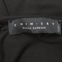 Twin Set Simona Barbieri Jersey dress in black