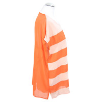 Ted Baker Striped Top in arancione