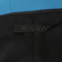Pinko Petrol gekleurde jurk