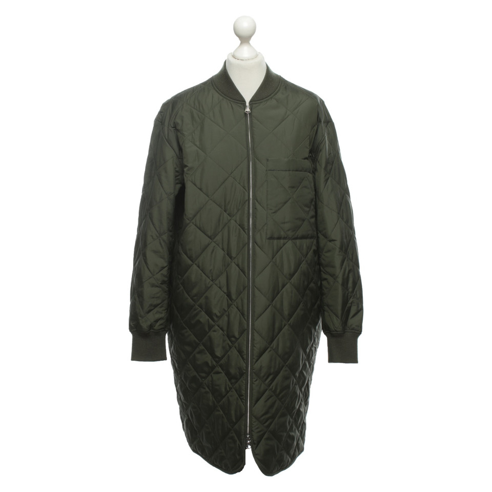 Arket Jacket/Coat in Green