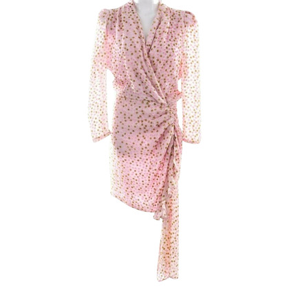 Saint Laurent Dress Silk in Pink
