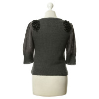 By Malene Birger top with Schulterapplikationen
