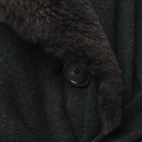 Jil Sander Coat with fur trim