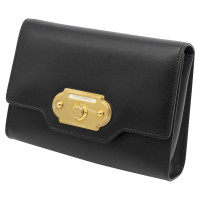 Dolce & Gabbana Handtasche aus Leder in Schwarz