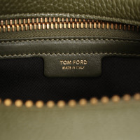 Tom Ford Reisetasche aus Leder in Khaki