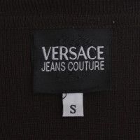 Versace Strickjacke in Braun