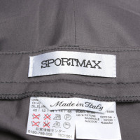 Sport Max Anzug aus Baumwolle in Grau