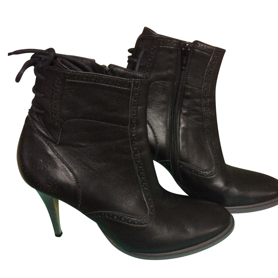 A. F. Vandevorst leather ankle boots