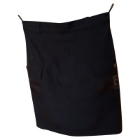 Fendi Skirt Cotton in Black