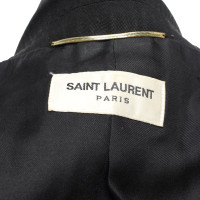 Saint Laurent Blazer en Laine en Noir