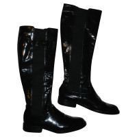 Armani Patent leather boots