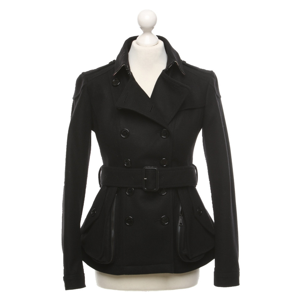 Burberry Giacca/Cappotto in Nero